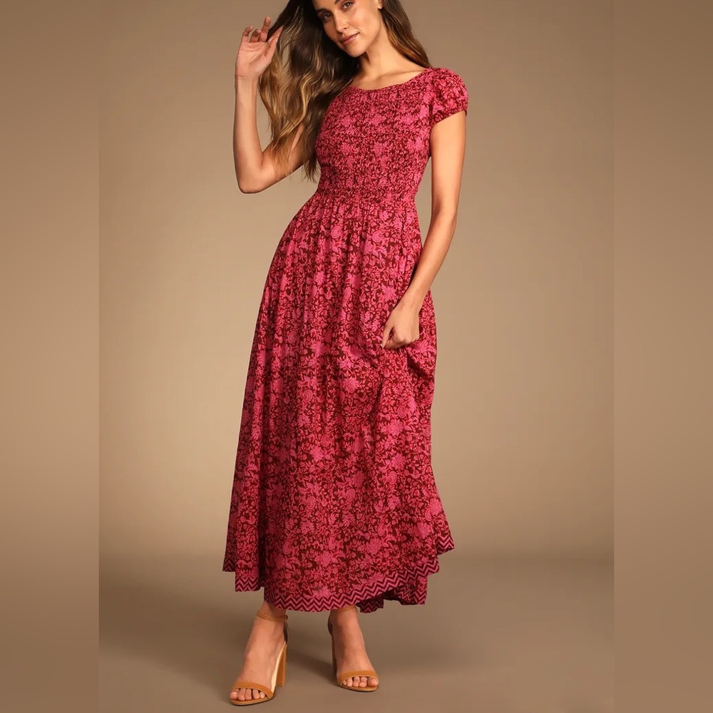 Free People Ultraviolet Maxi Dress